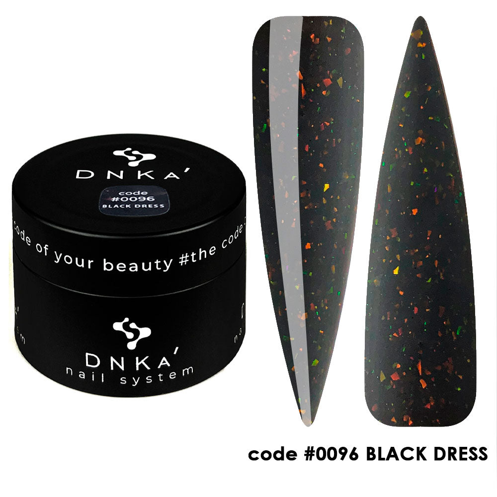 DNKa' Base de Camuflaje #0096 Vestido Negro, 30 ml
