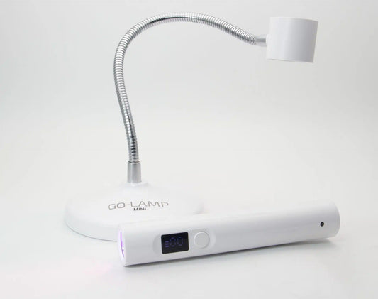 GO-LAMP MINI, Lampara de uñas Secado Moldes Tips