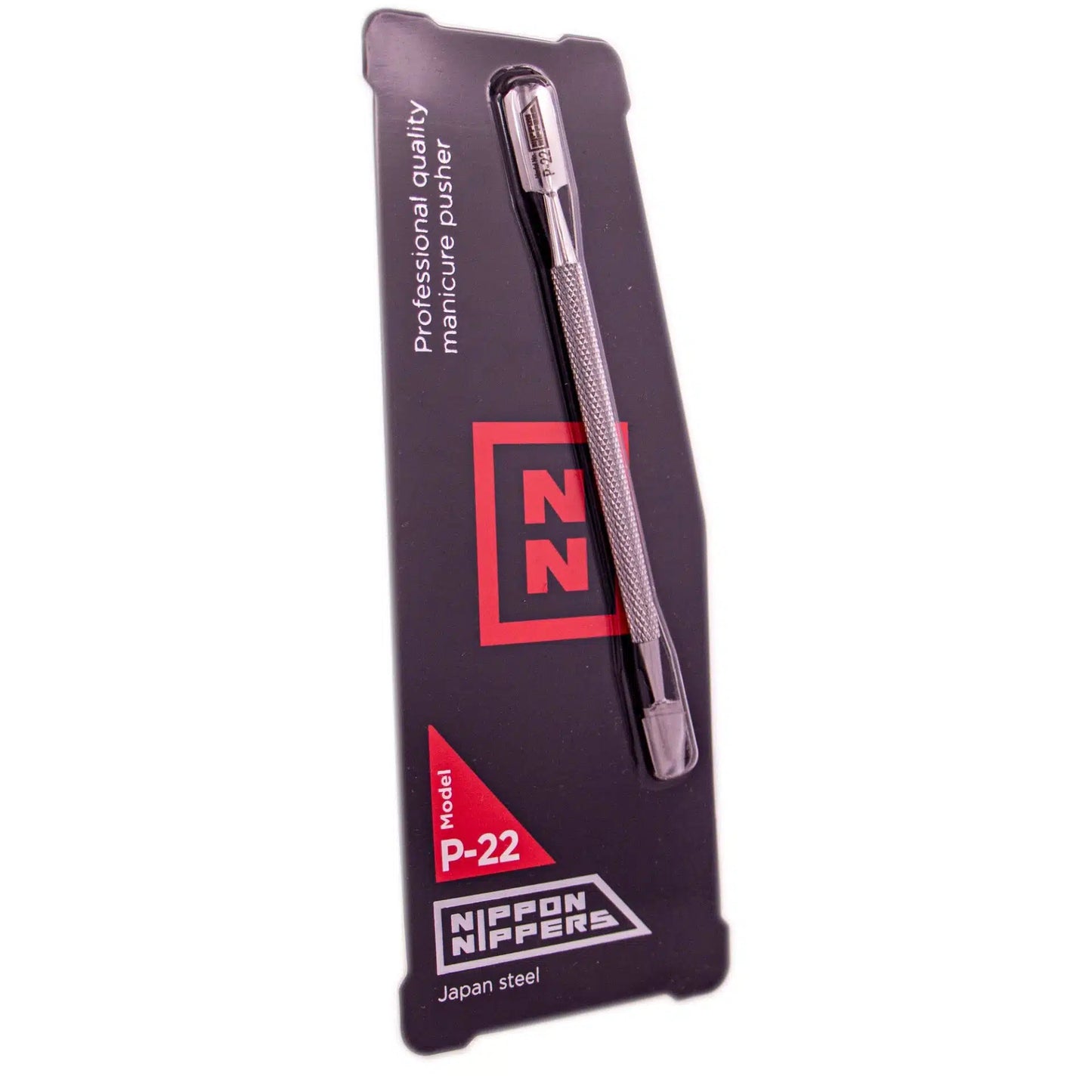 Nippon Nippers Empujador de Cutícula, Espátula y Hacha, P-22