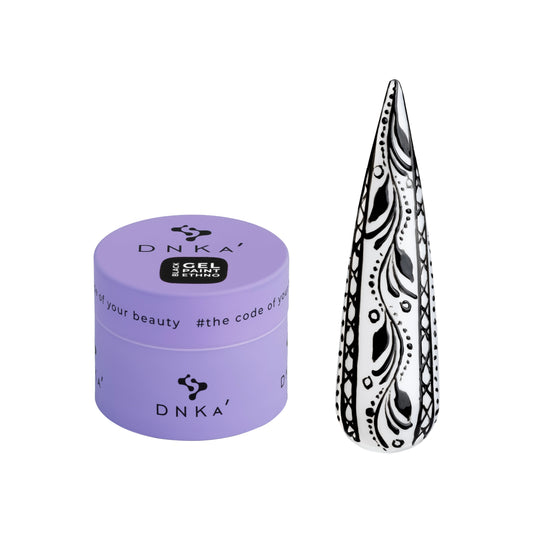 Pintura en gel 'DNKa' Negro étnico