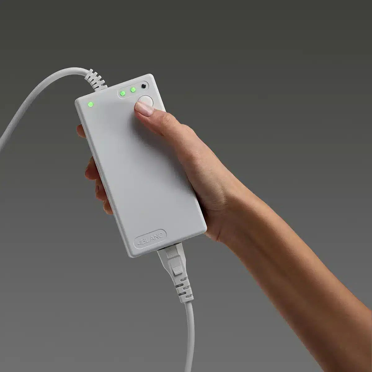 4Blanc Alize, Aspirador Lámpara con Luz Integrada. Soporte de Mesa.