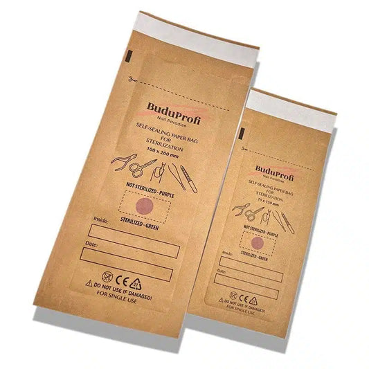 Bolsas de Esterilización 100 x 200, con Indicador, 100 uds.