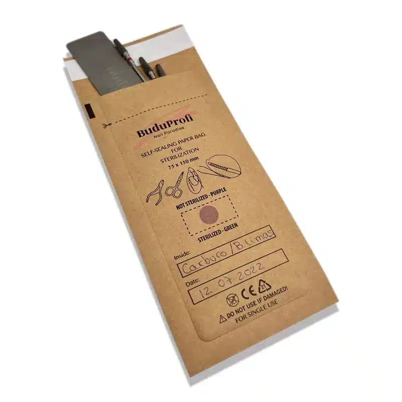 Bolsas de Esterilización 75 x 150, con Indicador, 100 uds.