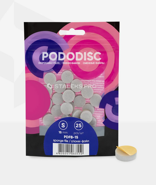 Staleks Recambio Esponjas PODODISC S(25 Uds.)