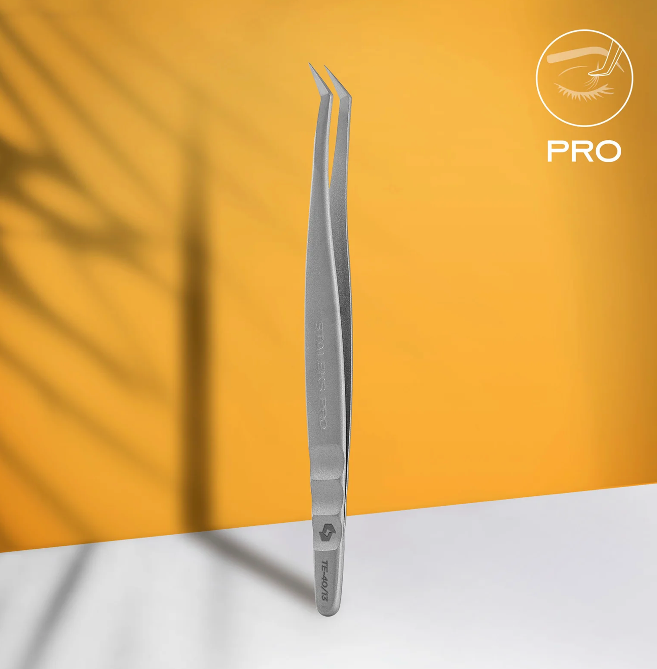 Pinzas de pestañas profesionales EXPERT 40 L-SHAPED