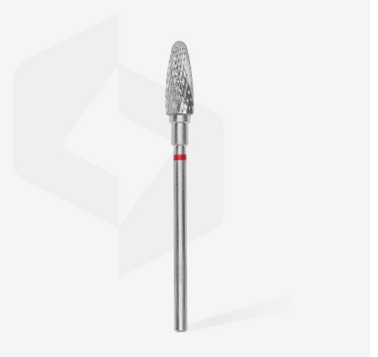 Fresa de carburo tipo maíz roja EXPERT Diámetro de la cabeza: 5 mm / parte de trabajo: 13 mm