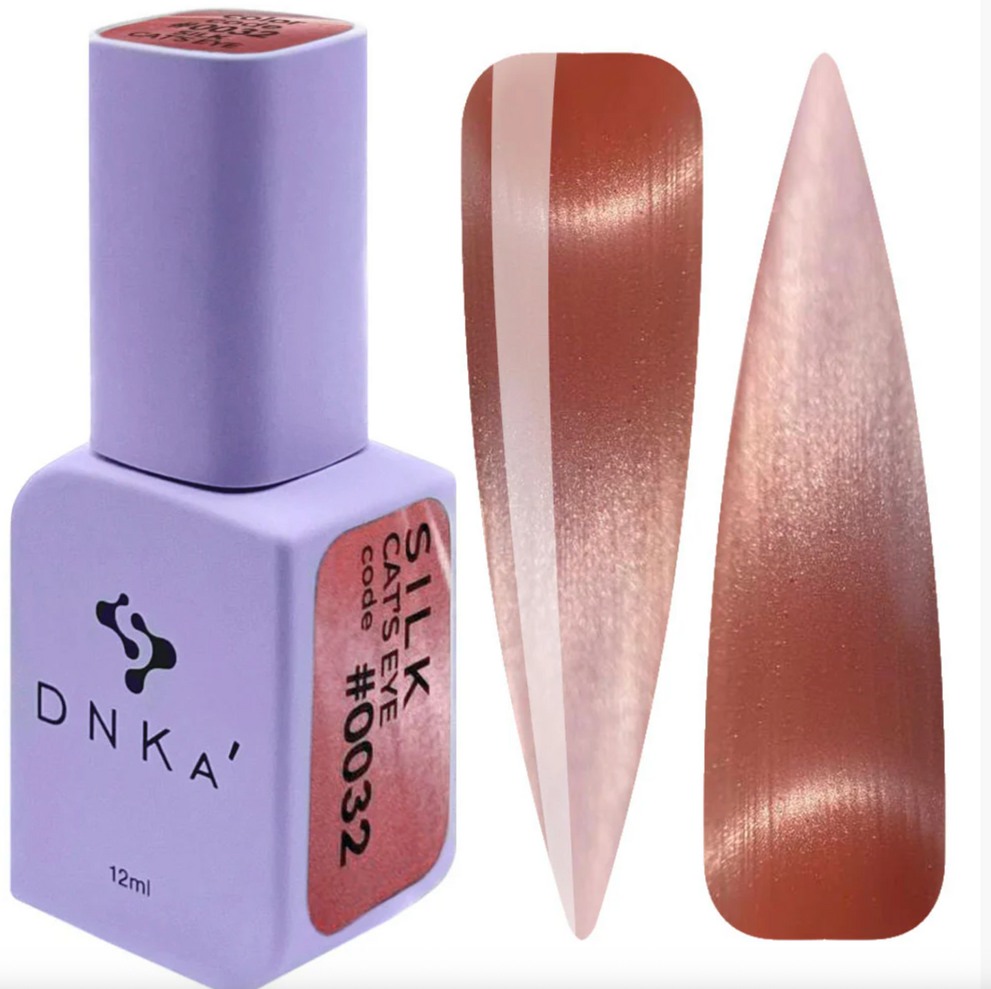 DNKa Esmalte semipermanente. #0032 Cat Eye Silk