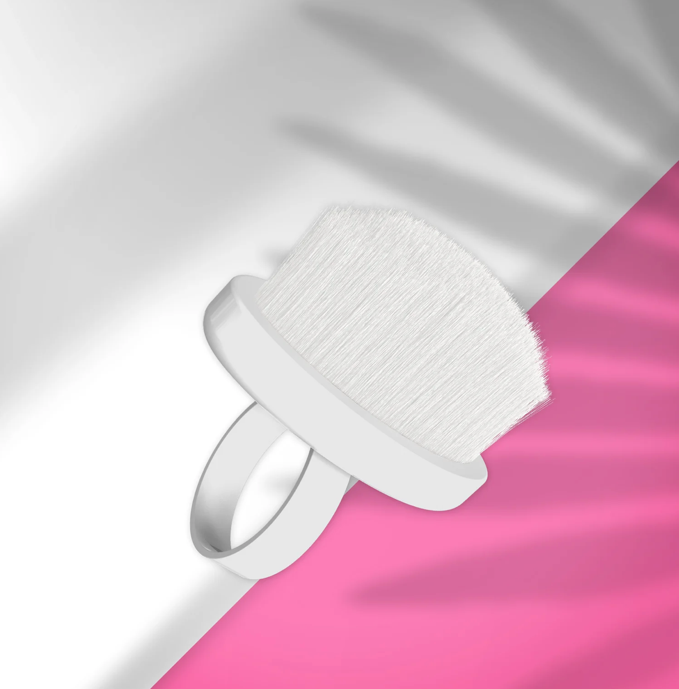STALEKS EXPERT 03 Mini Cepillo-anillo de manicura para eliminar el polvo (10 uds.)