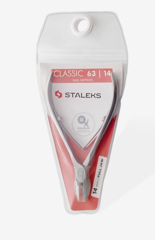 STALEKS CLASSIC 63 Alicates para uñas, 14 mm