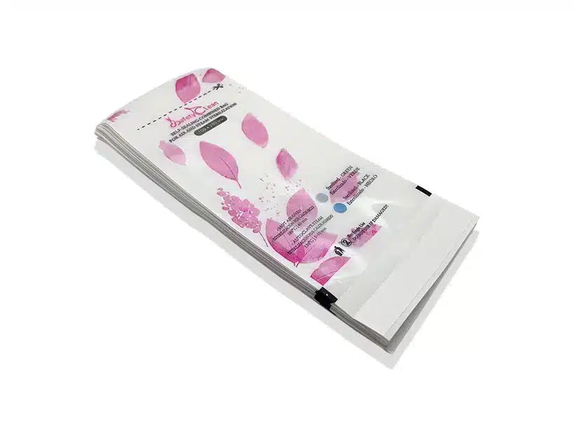 Bolsas de Esterilización 100 x 200, Combinadas – Transparentes. Doble Indicador, 100 uds.