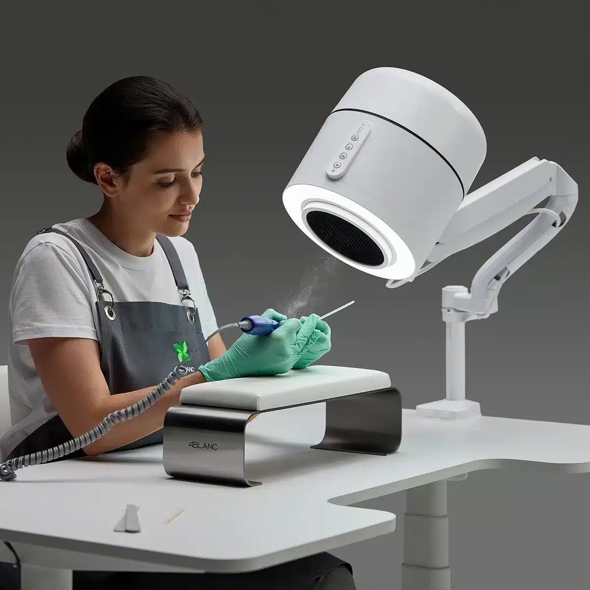 4Blanc Maéstro, Aspirador de Uñas de Máxima Protección
