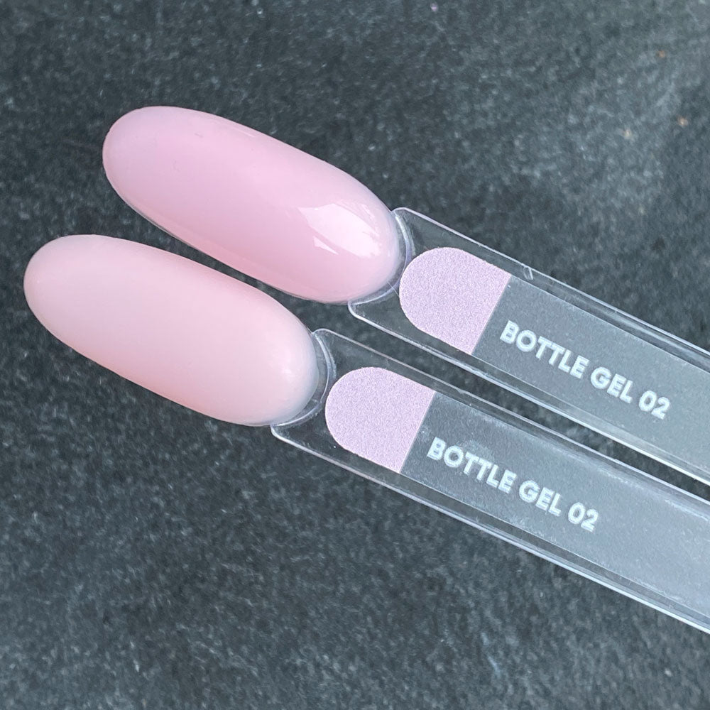 NAILSOFTHEDAY Botella gel 02 – gel súper fuerte (rosa pálido), 30 ml