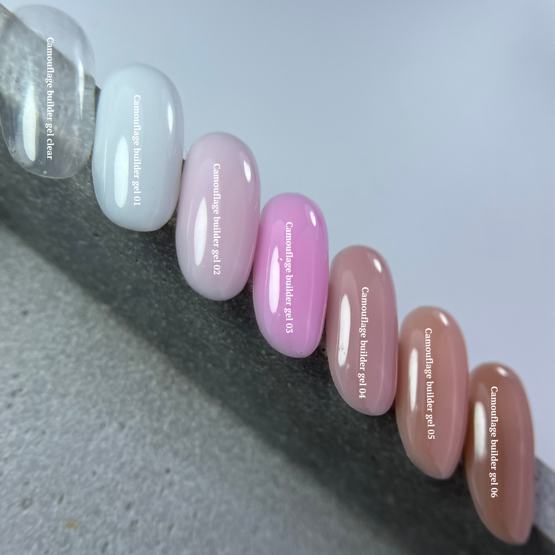 NAILSOFTHEDAY Gel constructor de camuflaje transparente — gel constructor de camuflaje espeso y transparente para uñas, 30 g