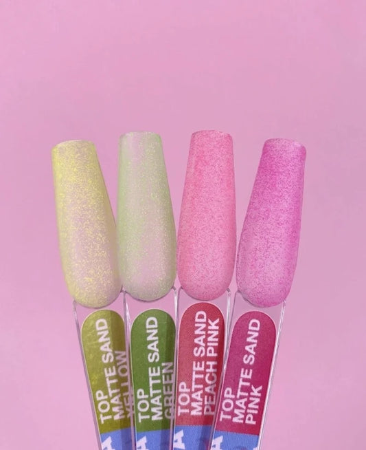 Lunamoon Top Matte Sand Peach Pink 13ml