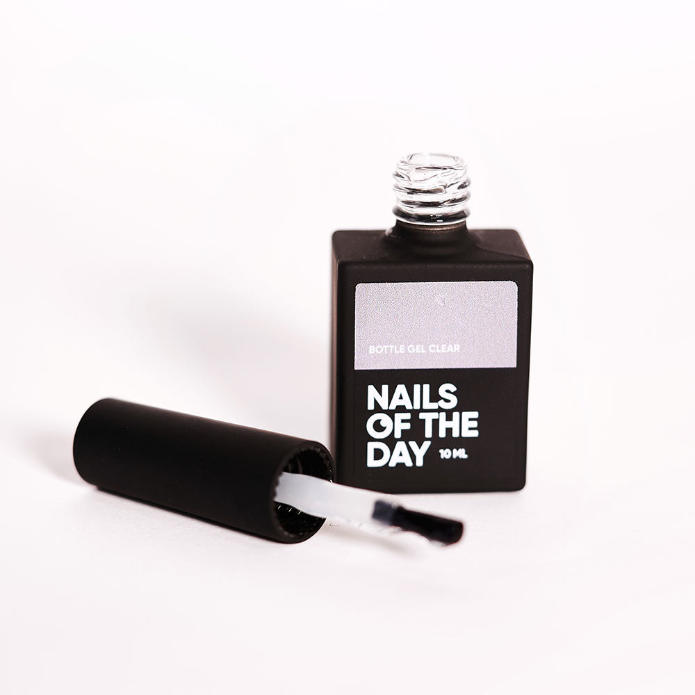 NAILSOFTHEDAY Frasco de gel transparente – gel transparente ultrafuerte, 10 ml