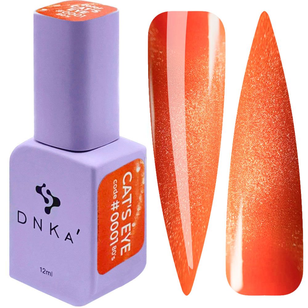 DNKa' Esmalte de Gel de Color Ojo de Gato 80's #0001