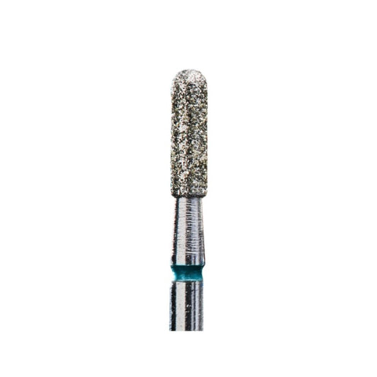Fresa Staleks "cilindro" redondeado verde 2.3 mm / parte activa 8 mm