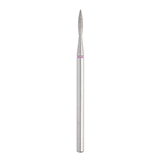 Fresa Staleks "llama" punta, roja 1.6 mm / parte activa 8 mm