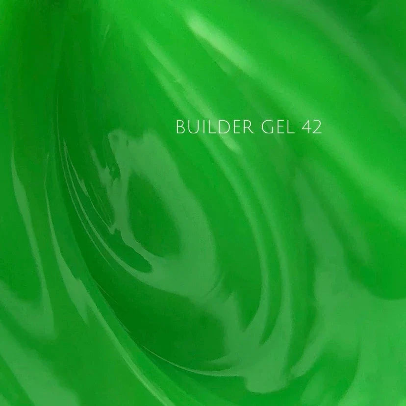 NAILSOFTHEDAY Builder gel 42 - gel de ensalada rico para extensión de uñas, 15 ml
