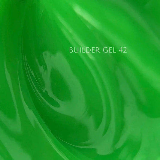 NAILSOFTHEDAY Builder gel 42 - gel de ensalada rico para extensión de uñas, 15 ml