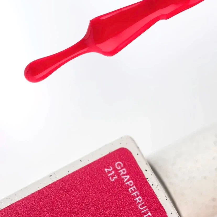 NAILSOFTHEDAY Esmalte en gel Grapefruit-213 — esmalte en gel color frambuesa neón superpuesto en una capa, 10 ml