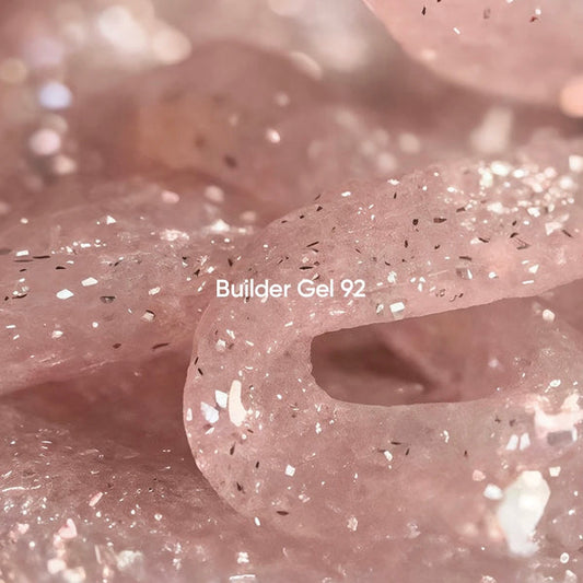 NAILSOFTHEDAY Builder Gel 92 — builder gel reflectante nude-melocotón, 15 ml