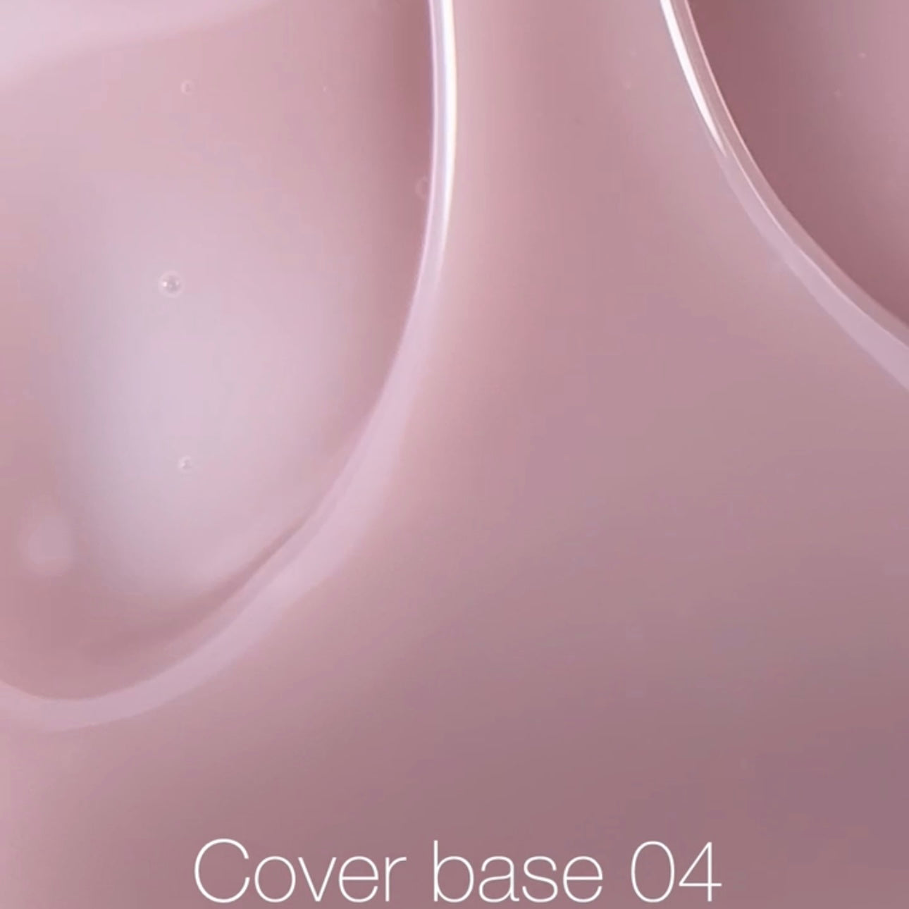 Nailsoftheday Cover base NUEVA Fórmula 04 — capa base semitransparente de color rosa empolvado para uñas, 10 ml