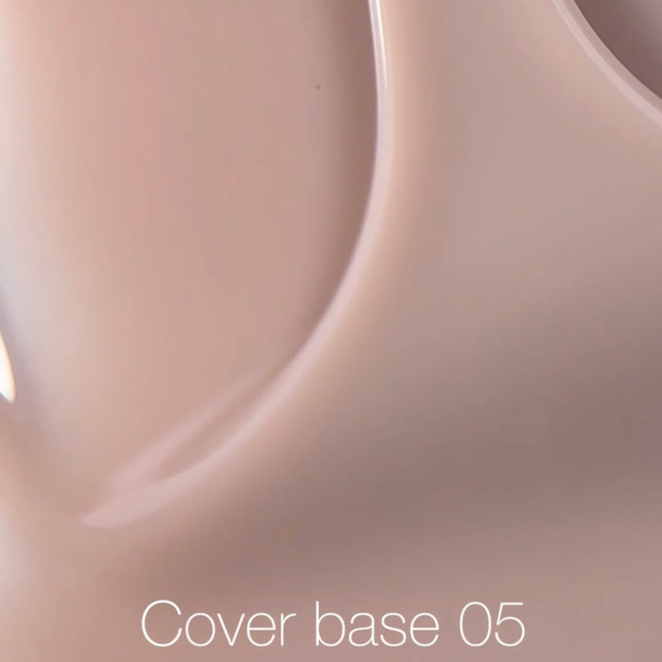Nailsoftheday Base de cobertura NUEVA Fórmula 05 — capa base de camuflaje de caramelo frío para uñas, 30 ml