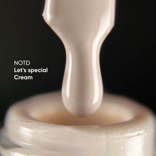 NAILSOFTHEDAY Let's Special Cream: esmalte en gel en crema para cubrir uñas en una capa, 10 ml