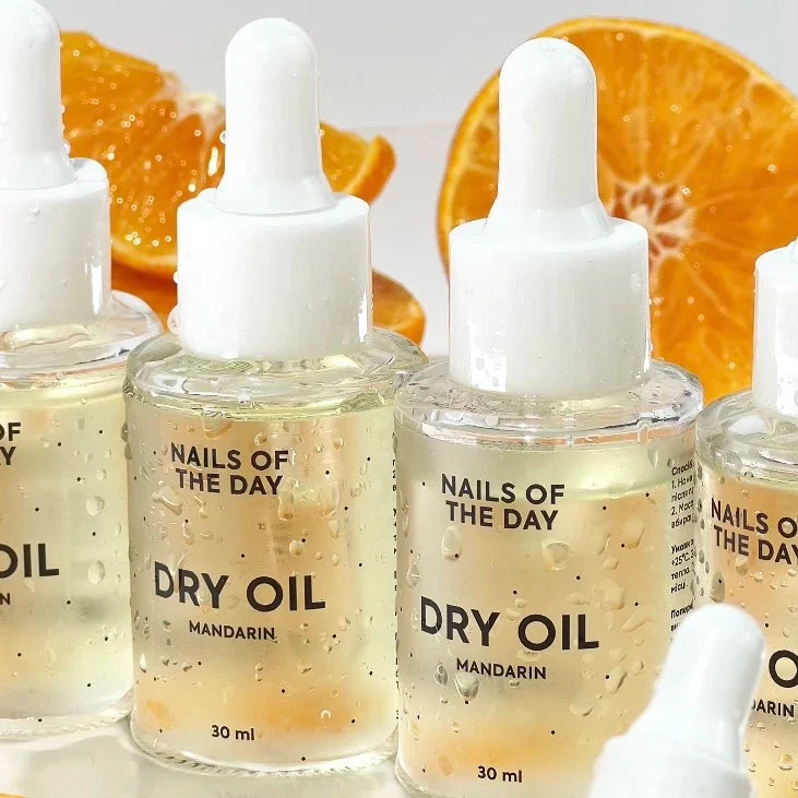 NAILSOFTHEDAY Aceite seco Mandarina aceite seco para cutículas, 30 ml