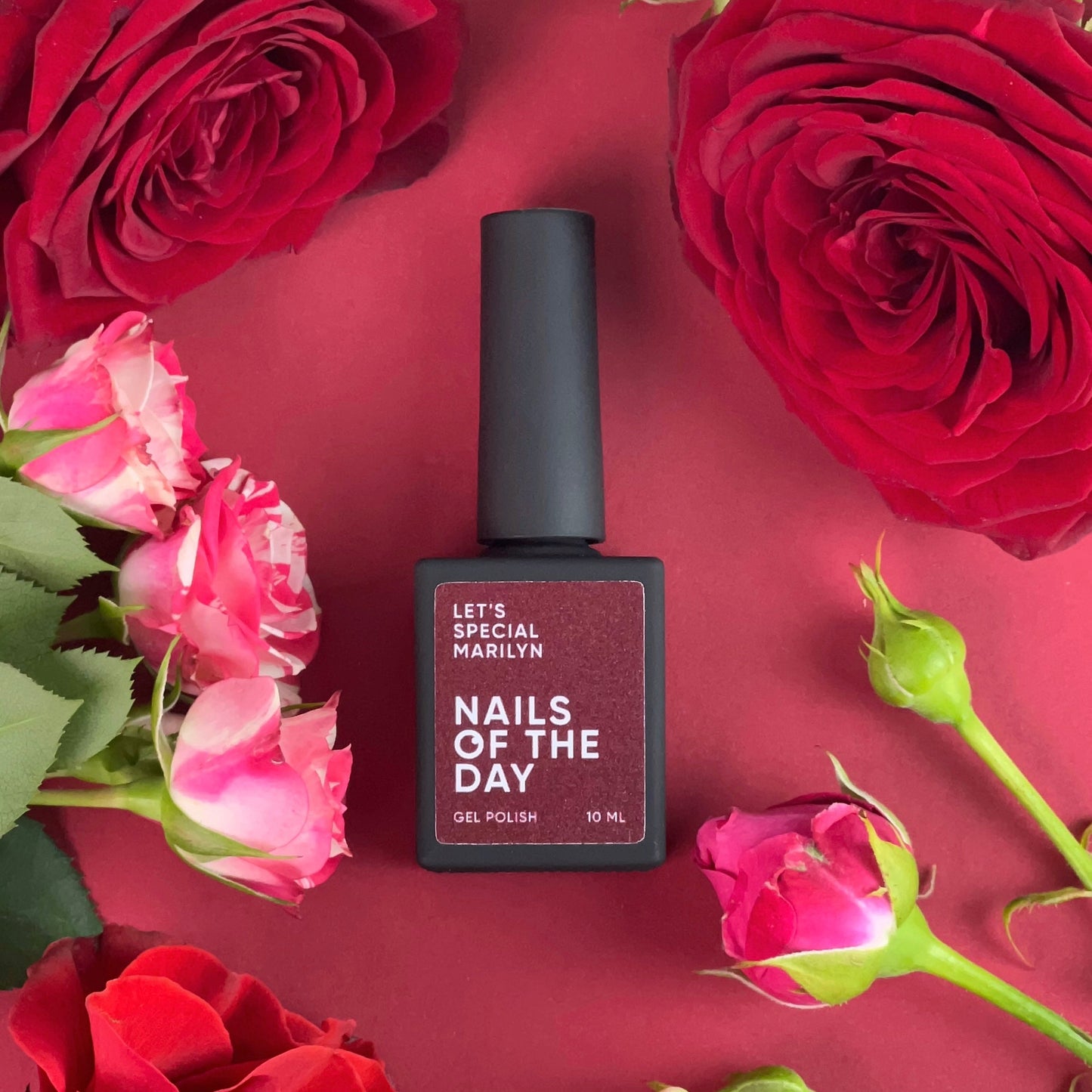 NAILSOFTHEDAY Let's Special Marilyn — esmalte de uñas en gel con sangre horneada que cubre una capa, 10 ml