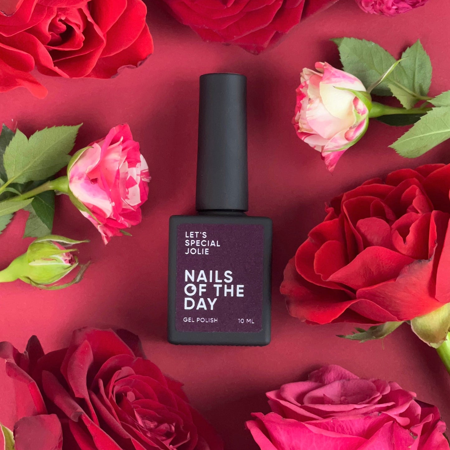 NAILSOFTHEDAY Let's Special Jolie — esmalte de uñas en gel Marsala que cubre una capa, 10 ml