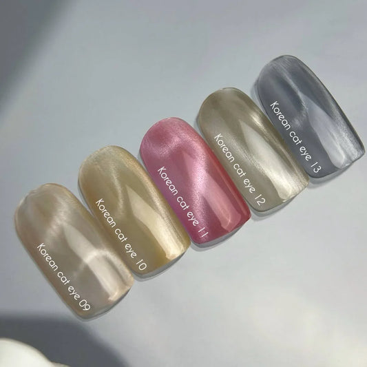 NAILSOFTHEDAY Korean cat eye 11 - esmalte en gel para ojos de gato rosa, 10 ml