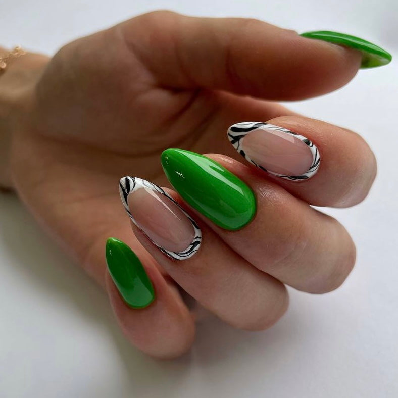 NAILSOFTHEDAY Let's Special Green: un esmalte en gel verde especial que se superpone en una capa, 10 ml