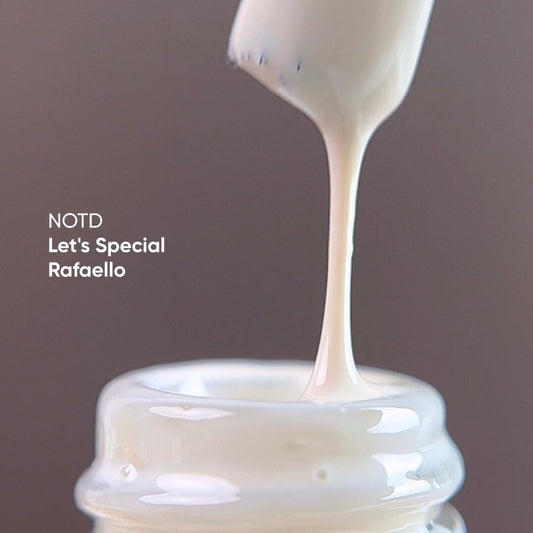 NAILSOFTHEDAY Let's Special Rafaello - laca en gel en crema de leche para cubrir uñas en una capa, 10 ml