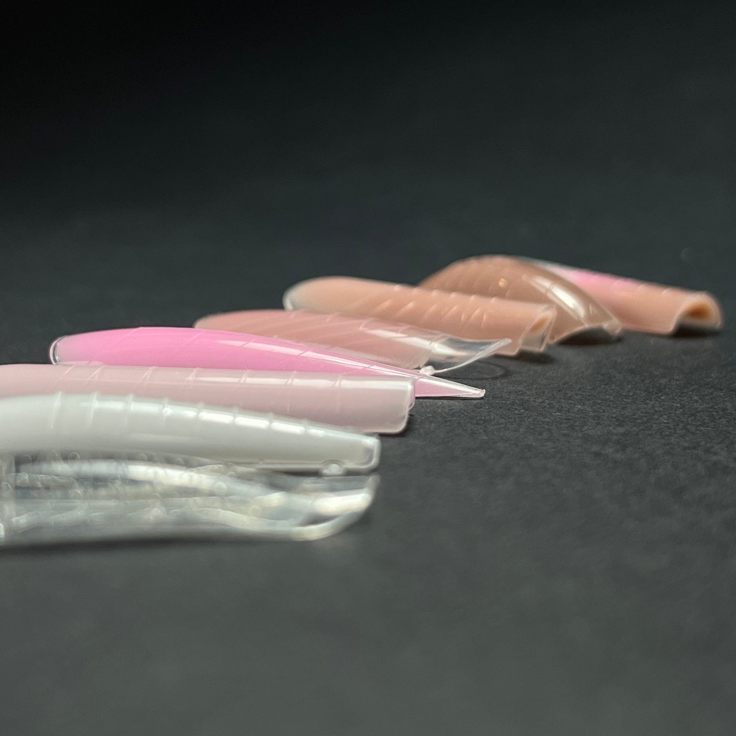 NAILSOFTHEDAY Ataúd de forma dual (Tipo 1) — formas superiores de almendra moderna para uñas, 120 piezas