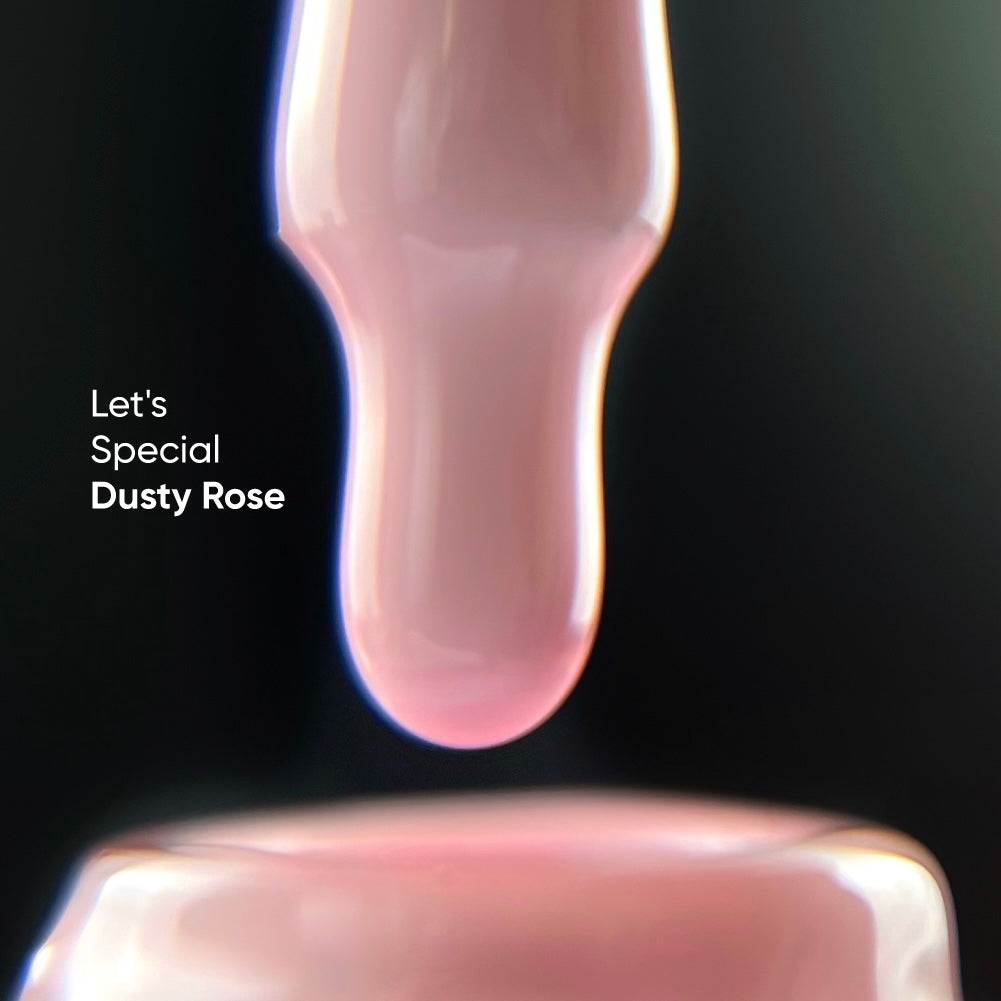 NAILSOFTHEDAY Let's Special Dusty Rose: un esmalte de uñas en gel especial de color rosa polvoriento que se superpone en una capa, 10 ml