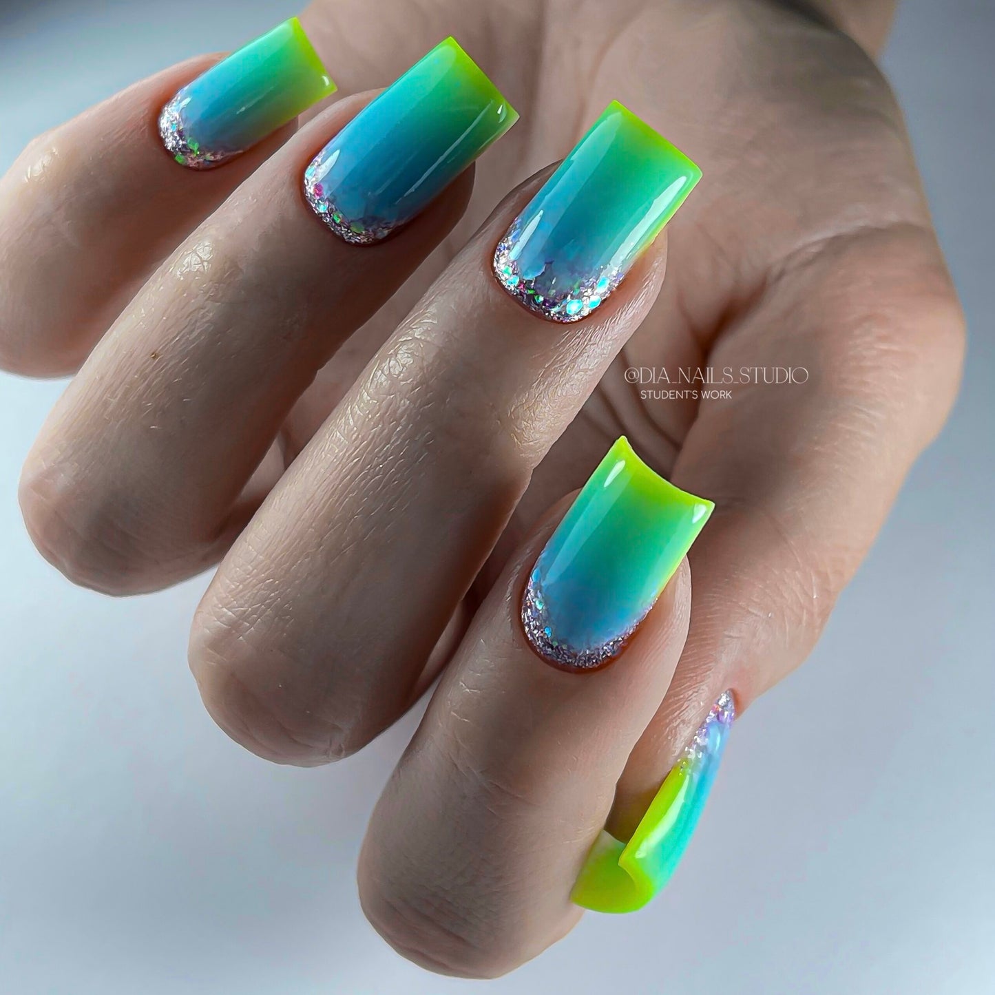 NAILSOFTHEDAY Frasco de gel 05 – gel súper fuerte (azul cielo), 10 ml