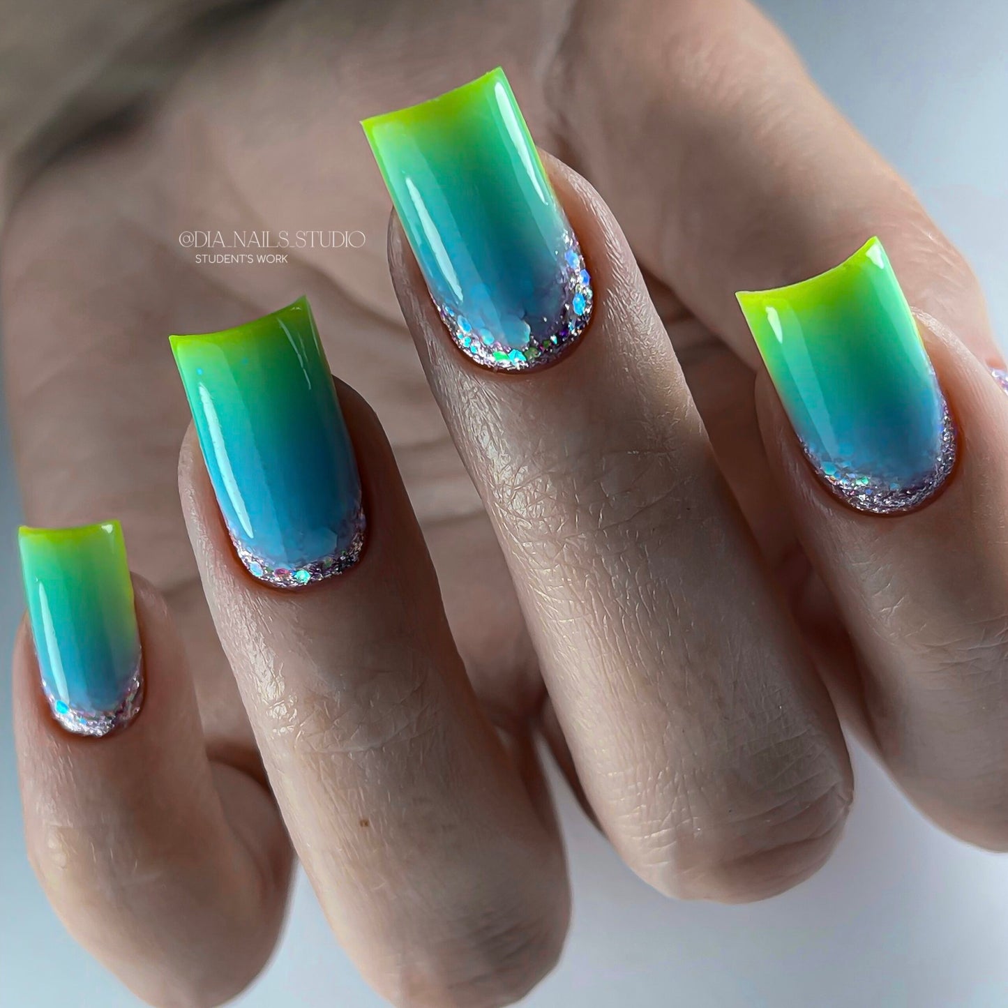 NAILSOFTHEDAY Frasco de gel 05 – gel súper fuerte (azul cielo), 10 ml