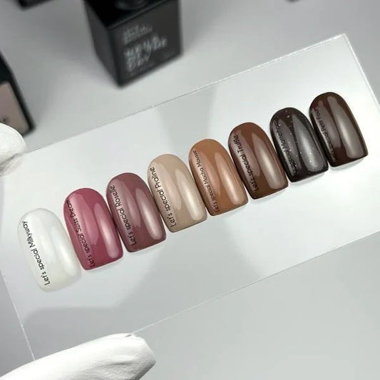 NAILSOFTHEDAY Let's Special Roselle - esmalte de uñas en gel gris violeta que cubre una capa, 10 ml