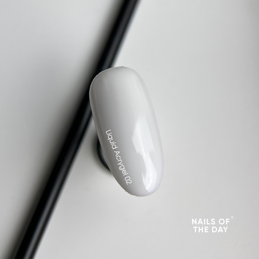 NAILSOFTHEDAY Liquid Acrygel 02 — Acrygel líquido lechoso saturado de una nueva fórmula para uñas, 15 ml