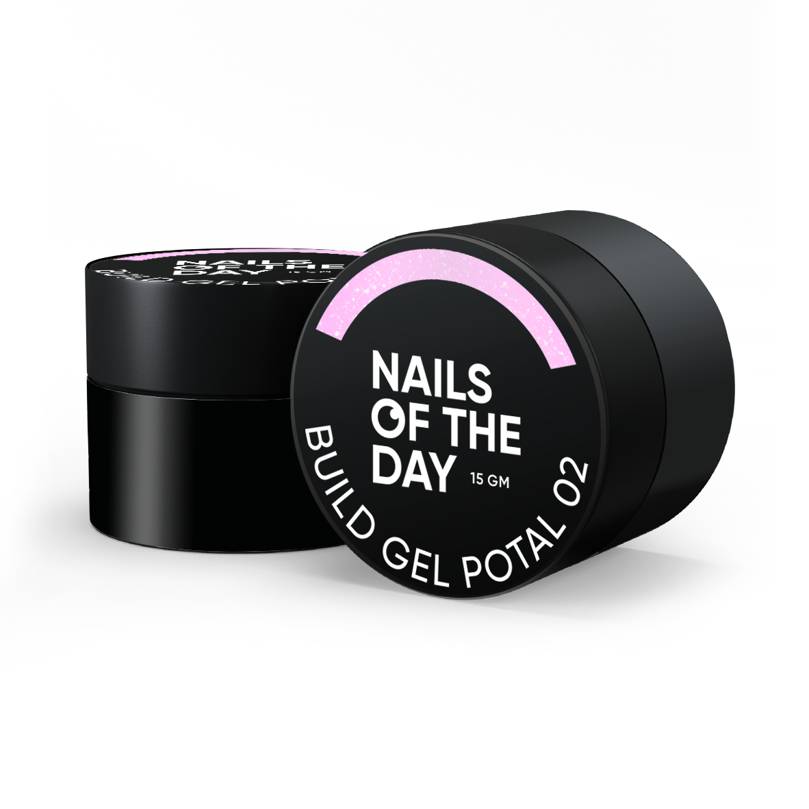 NAILSOFTHEDAY Build gel Potal 02 — gel de construcción rosa pálido con potal para uñas, 15 ml