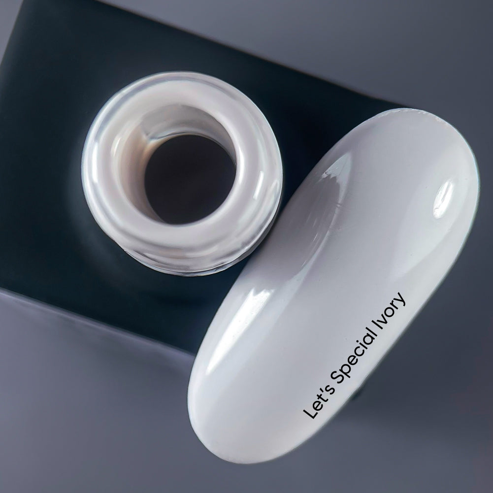 NAILSOFTHEDAY Let's Special Ivory — esmalte de uñas en gel crema que cubre en una capa, 10 ml