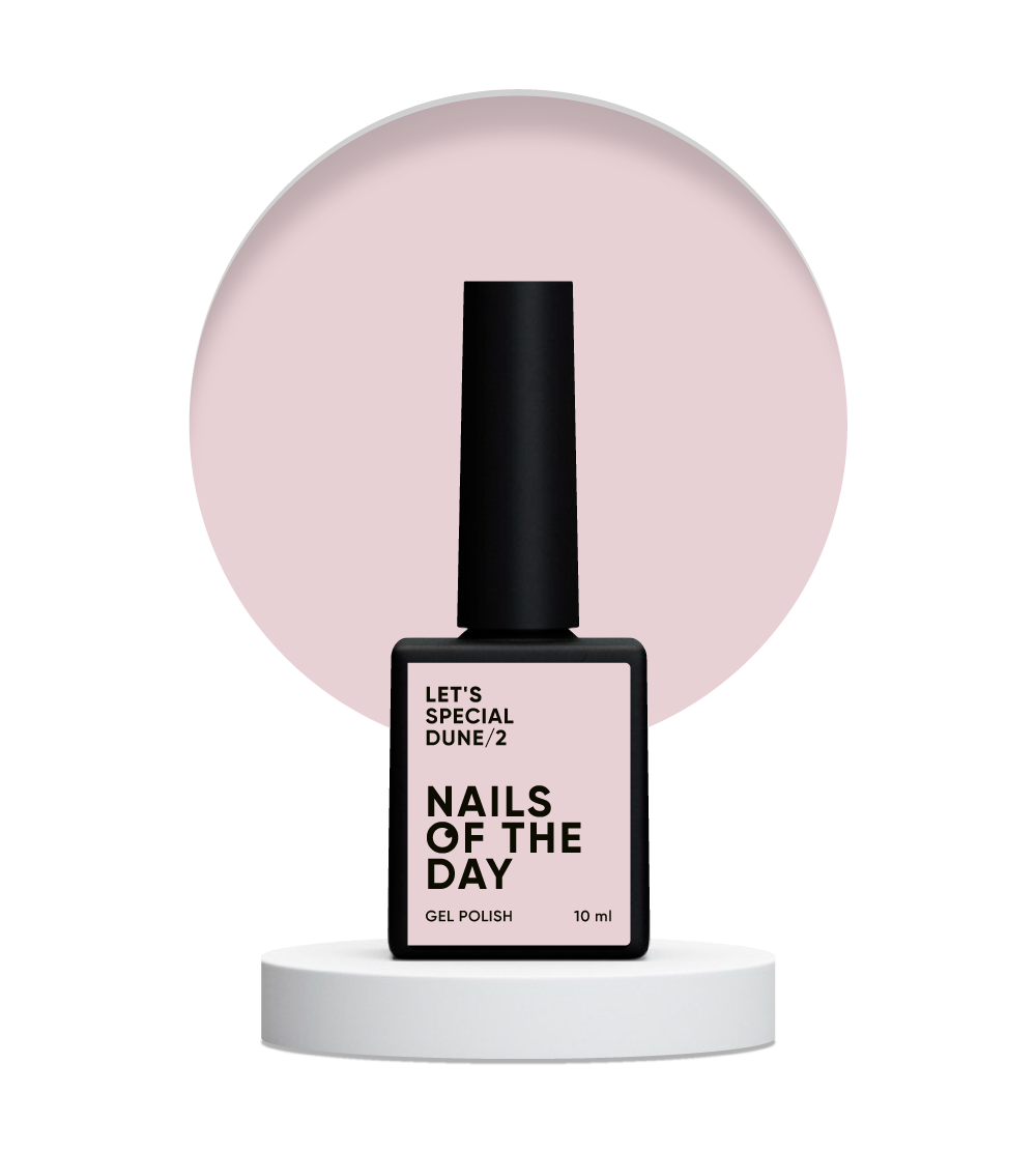 NAILSOFTHEDAY Let's Special Dune/2 — esmalte de uñas en gel Desert Veil que cubre una capa, 10 ml