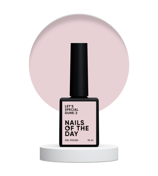 NAILSOFTHEDAY Let's Special Dune/2 — esmalte de uñas en gel Desert Veil que cubre una capa, 10 ml