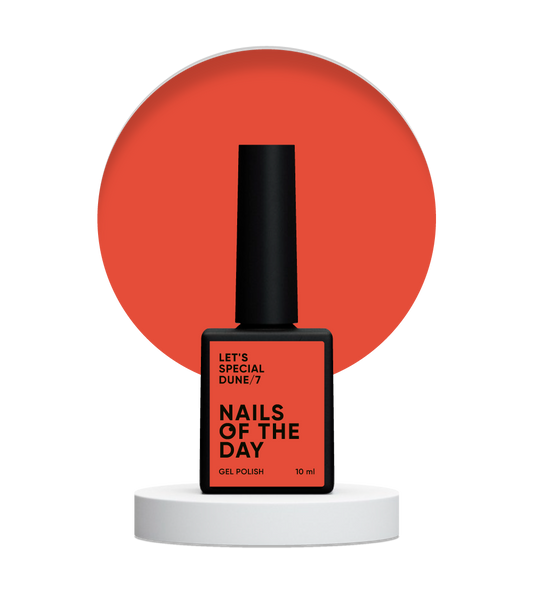 NAILSOFTHEDAY Let's Special Dune/7 - Esmalte de uñas en gel con especias/especias que cubre una capa, 10 ml