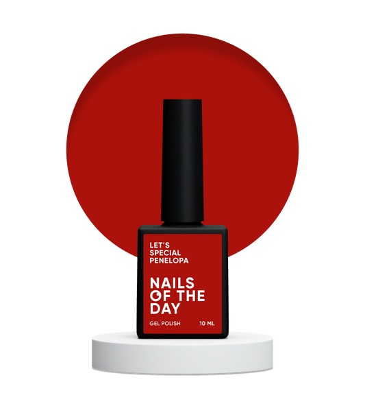 NAILSOFTHEDAY Let's Special Penelopa Deep Red/Sangria One Coat Gel Esmalte de uñas 10ml
