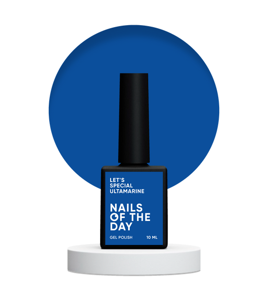 NAILSOFTHEDAY Let's Special Ultramarine — esmalte de uñas azul que cubre una capa, 10 ml