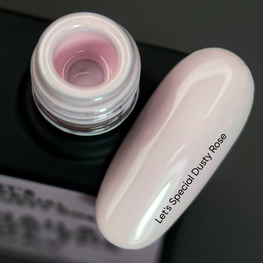 NAILSOFTHEDAY Let's Special Dusty Rose: un esmalte de uñas en gel especial de color rosa polvoriento que se superpone en una capa, 10 ml