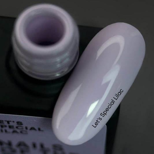 NAILSOFTHEDAY Let's Special Lilac — esmalte de uñas en gel especial lila/lila superpuesto en una capa, 10 ml